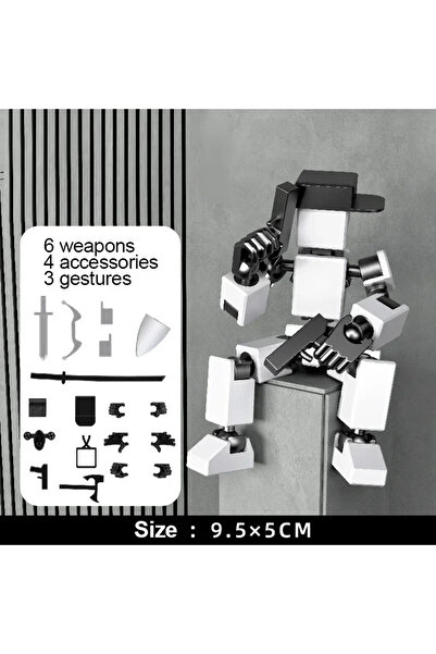 Choice3 دمية روبوت متحركة متعددة الاستخدامات من وايت فيجرز تويز، مقاس 13 بوصة...