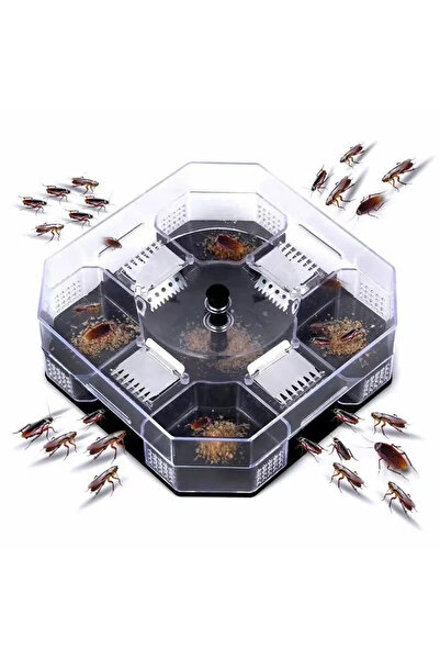 Choice Transparent Ckroach Trap Bug Catching Tool Ckroach Box Home Indoor Kit...