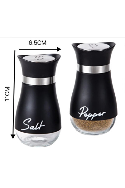 Choice1 black 2 Pack Stainless Steel Penguin Salt and Pepper Shakers Refillab...