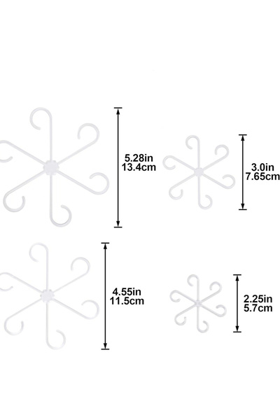 Choice1 أعمدة تثبيت شفافة مضادة للسقوط للنباتات، 4 قطع، مثبتات نباتية خضراء، ...