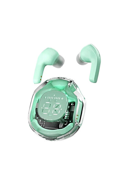 Choice4 green Wireless Bluetooth Headset Wireless Bluetooth Headphones LED Po...