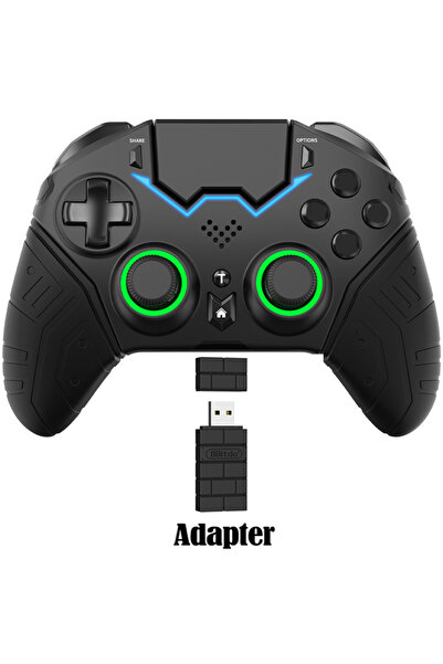 Choice3 أضف محول وحدة تحكم لاسلكية لأجهزة PS4 و PS3 و PS4 و PS3 والهواتف المح...