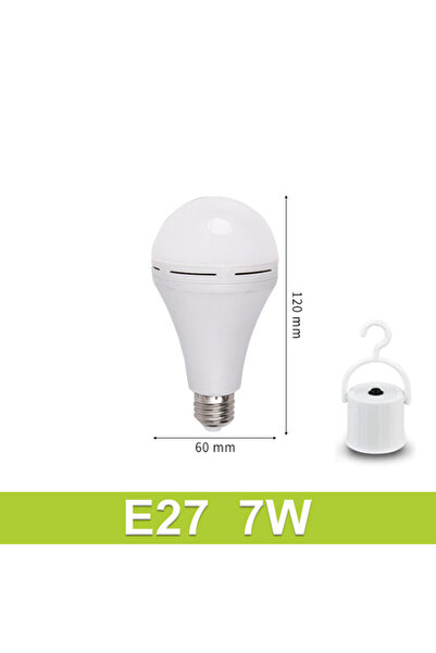 Choice1 7w white light Hand-Held Emergency Lights Rechargeable Camping Light ...