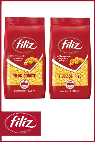 FİLİZ Yıldız Şehriye 500gr X 2 Adet
