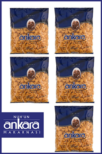 Nuh'un Ankara Midye Makarna 500 gr x 5 Adet