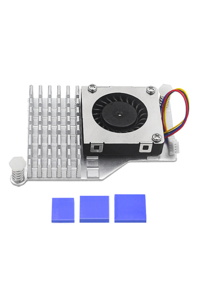 Choice GGBEE Gray Raspberry Pi 5 Active Cooler Aluminum Heatsink with PWM Coo...