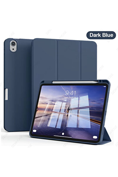 choice2 Dark Blue Case for iPad Air 11-Inch M3/M2 (2025/2024), iPad Air 5/4 (...