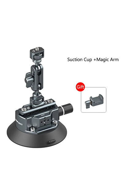 Choice1 حامل هاتف وكاميرا حركة جديد للسيارة مزود بمضخة يدوية وكوب شفط، قابل ل...