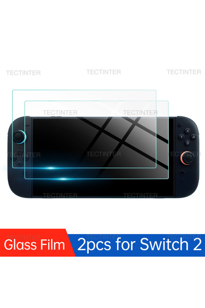 Choice without box HD Clear 2 1/2/3PCS For Switch 2 Screen Protector Accessor...