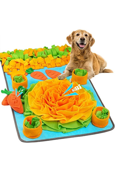 Choice سجادة شم للكلاب 50×80 سم، سجادة كبيرة لإطعام الحيوانات الأليفة للتدريب...