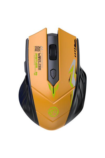 Choice4 Yellow 2025New Dual-Mode Bluetooth 5.2 Mouse 2.4G Wireless Mouse Gami...