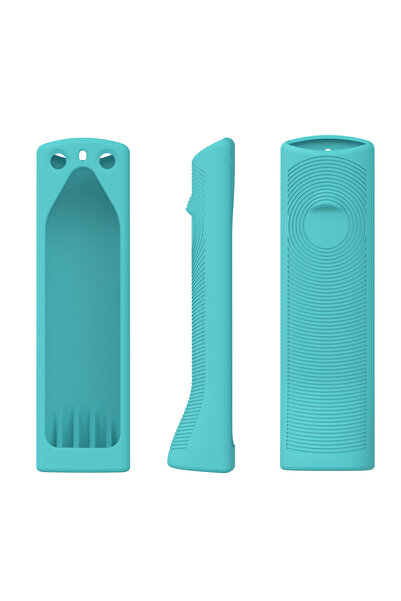 choice2 for Fire TV Stick Blue 1pc Standing Design Silicone Remote Control Co...