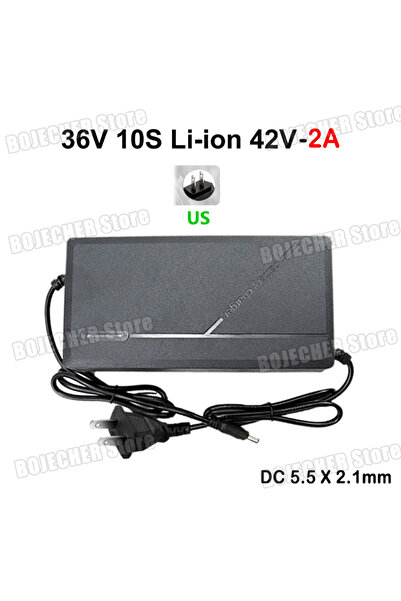 choice2 شاحن بطارية ليثيوم 36 فولت 2 أمبير، قابس أمريكي، 36 فولت، 48 فولت، 2 ...
