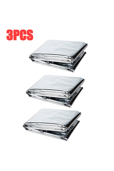 Choice1 3 قطع (1-10 قطع) من أغشية مايلر فضية عاكسة للغاية، مقاس 210×130 سم، م...