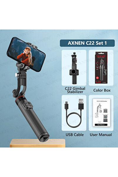 Choice1 AXNEN C22 Set 1 AXNEN C22 AI Tracking 360° Rotational Shoot Deskpot H...