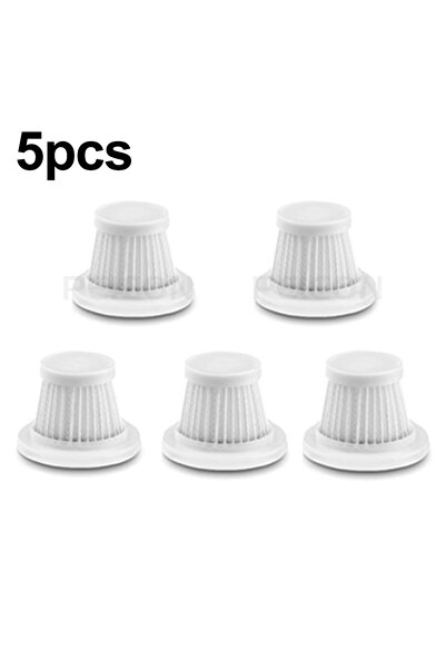 Choice 5 قطع من فلاتر مكنسة السيارة الكهربائية، فلاتر بديلة قابلة لإعادة الاس...