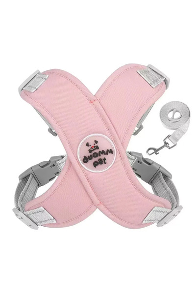Choice11 S Pink. Pet Dog Harness and Leash Set Breathable Mesh, Reflective An...