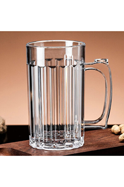 Choice كوب بيرة أكريليك شفاف من JETTING سعة 680 مل، أسود اللون، طراز "فيكتوري...