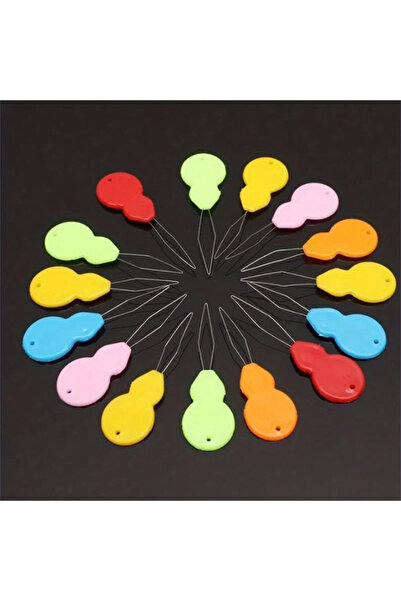 choice2 10pcs Mixed color Home-use pumpkin-shaped threading tool, needle guid...