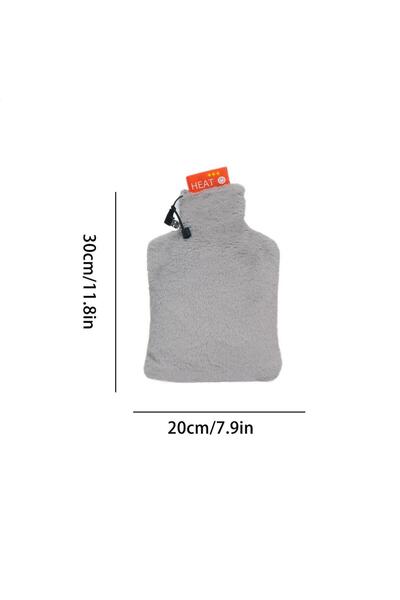 Choice Light Grey Electric Hot Water Bag for Periods Cold Weather Warming Sup...