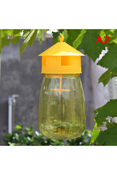 Choice1 مصيدة دبابير A2 قطعة واحدة، ذبابة الفاكهة، حشرات، مصيدة عسل معلقة، قاتلة