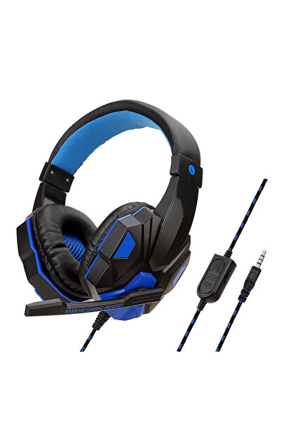 Choice1 Black 3.5mm Wired Gaming Headphones With Noise Cancelling Microphone ...