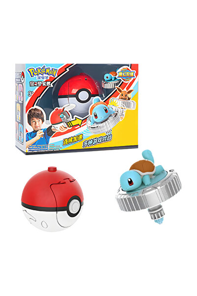 Choice14 Original box Pokemon Spinning Top Action Figure Pikachu Charmander S...