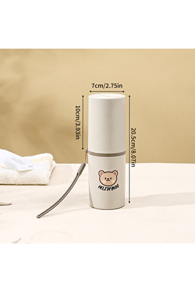 Choice3 علبة فرشاة أسنان محمولة أنيقة وجذابة، كوب غسول للفم، حامل فرشاة أسنان...