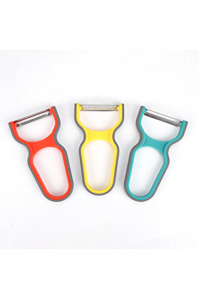 Choice 3 قطع ألوان عشوائية، 3 قطع من الفولاذ المقاوم للصدأ، مقشرة بطاطس متعدد...