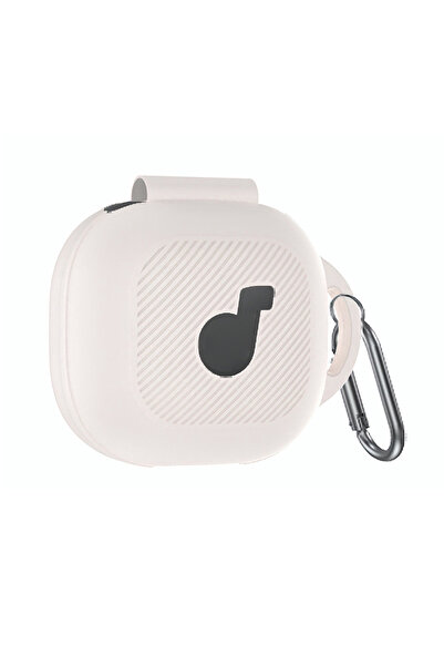 choice2 ALLOYSEED Beige Silicone Case with Carabiner Full Body Protective Cov...