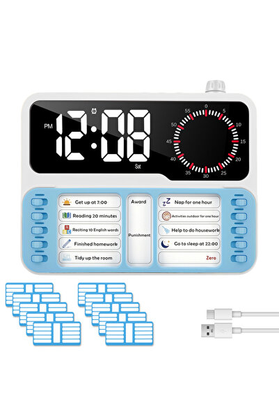 Choice style1 Visualization Task Timer LED Digital Countdown Countup Timer wi...