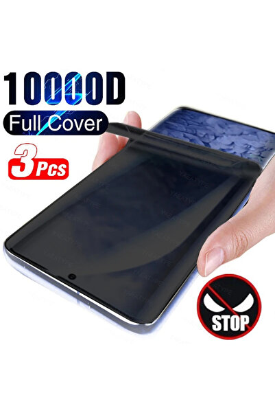 Choice6 3 قطع واقي شاشة هيدروجيل للخصوصية لهاتف Realme GT 7، و3 قطع واقي شاشة...