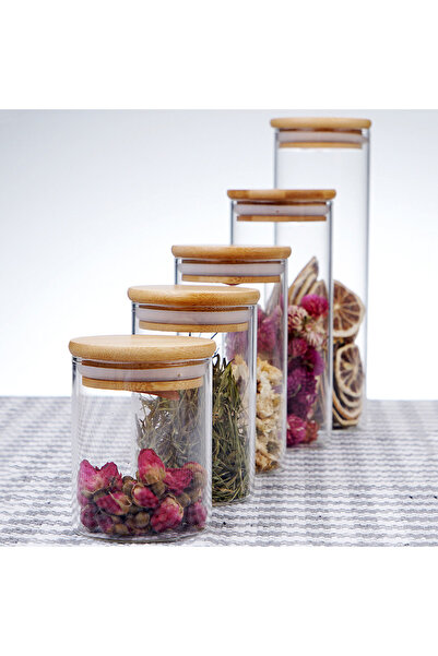 Choice As ShownSize 1 175 Ml Salt Storage Candy Jar Glass Jars Tea Sealing Ca...