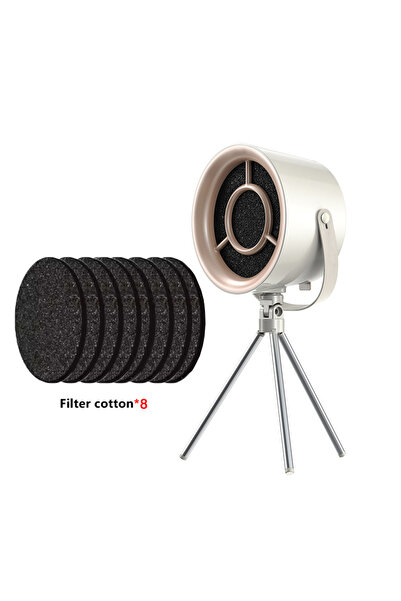 Choice11 White-8 Powerful Suction Desktop Range Hood, Portable Mini Air Purif...