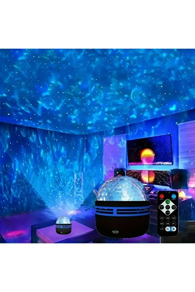 Choice مصباح عرض جوي بتقنية RGB يعمل بمقبس USB، بتأثير تموجات الماء، وإضاءة L...