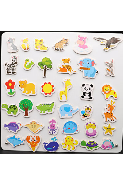 Choice 36 قطعة من مغناطيسات الثلاجة على شكل حيوانات كرتونية، 12/36 قطعة، ملصق...