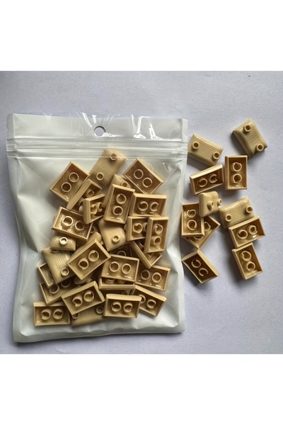 Choice1 Yellow 60pcs Small Particles Bulk Bricks Building Blks Compatible Sma...