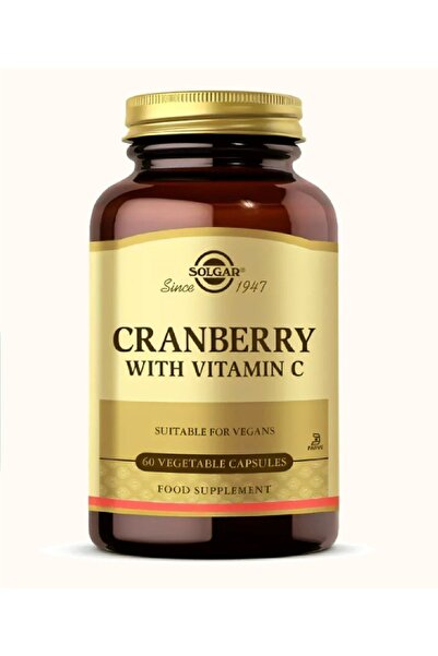 Solgar Cranberry with Vitamin C 60 Capsule