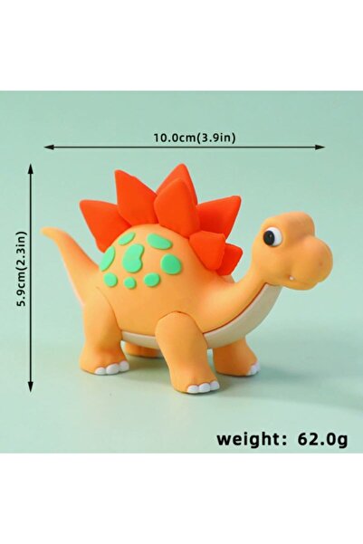 Choice15 قطعة واحدة من زينة كعكة عيد ميلاد الديناصور الزئير، زينة حفلات سفاري...