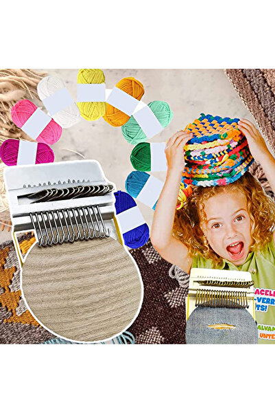 Choice 1 〔R〕Diy Creative Braiding Patching Machine Hand Knitting Wooden Speed...