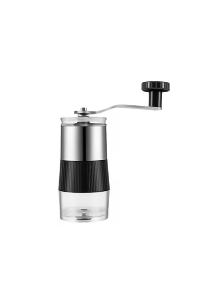 Choice Black grinder Manual Coffee Bean Grinder with Hand Crank Portable Stai...