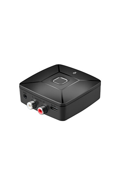 Choice جهاز استقبال الموسيقى BT1180 بتقنية بلوتوث 6.0 و NFC باللون الأسود، وه...