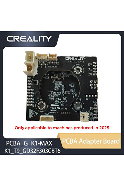 Choice NOZZLE-C-V13 Creality PCBA_G_K1-MAX/K1_T9_GD32F303CBT6 NOZZLE-C-V13 لو...