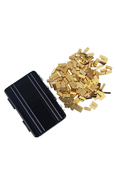 Choice حقيبة سفر و180 قطعة من سبائك الألومنيوم مع نسخة طبق الأصل من سبيكة ذهب...