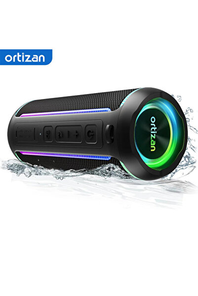 Choice مكبر صوت بلوتوث محمول Ortizan X30 أسود اللون، بقوة 40 واط، مقاوم للماء...