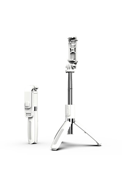 Choice White 39-Inch Multi-Function Selfie Stick, 360° Rotating Stand with Wi...