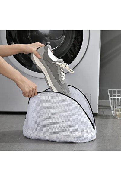 Choice حقيبة غسيل أحذية مضادة للتشوه، مقاس 42×24×24 سم، حقيبة شبكية لغسالة ال...