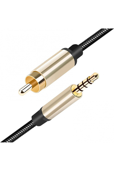 Choice3 1m black Coaxial Audio Converter 3.5MM Jack Digital Coaxial Audio Cab...