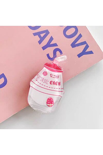 Choice1 pink Cute Universal Quicksand Liquid Milk Tea Mobile Phone Holder Pup...