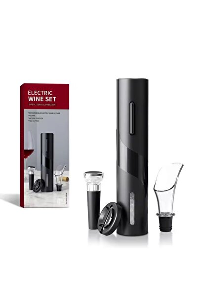 Choice1 مجموعة 3 في 1: فتاحة زجاجات نبيذ كهربائية أوتوماتيكية، فتاحة نبيذ أحم...